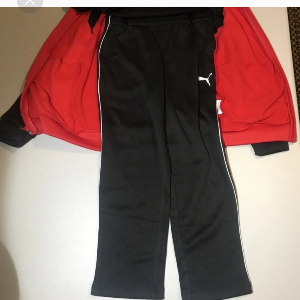 Puma Boys 3-Piece Tech Fleece Hoodie, Tee & Jogger Set nwt - Picture 4 of 7